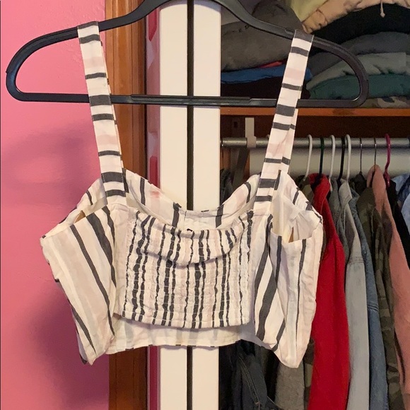 AE striped crop top - Picture 2 of 3